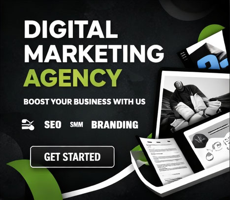 Digital marketing agency Banner